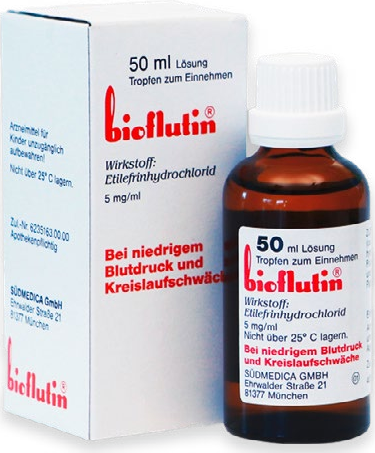 Bioflutin® Faltschachtel und Flasche